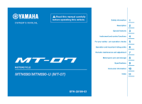 Yamaha MT-07 - Owners manual 2024-1
